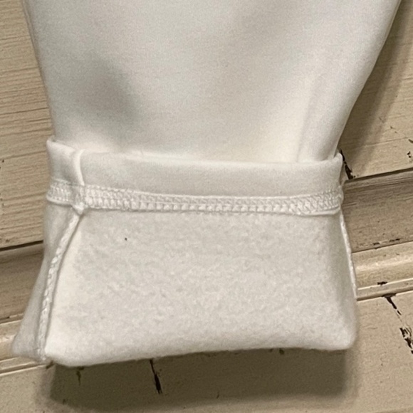 NWOT Spyder Active Women's Ivory Warming Fleece Lined Leggings Size L - Picture 6 of 8